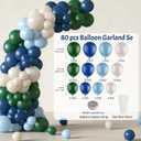 We Can Bearly Wait Baby Shower Decorations, 80PCS Teddy Bear Balloon Arch Kit with Green Plaid Bear Backdrop for Birthday, Baby Shower, Gender Reveal
