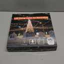 Onory Christmas Outdoor Star String Lights 23FT 860 LED Waterproof Waterfall Tree Lights with Star Topper, 8 Modes Christmas Decorations Outdoor Tree Lights for Patio, Yard, Party Holiday Dec (Cool White)