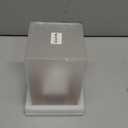 Baseball Display Case, Baseball Display Stand with LED Lights , Wooden Stand and a Bronze Medal,Cube Baseball Holder Display case, Acrylic Clear Ball Protector for Memorabilia Baseball Gifts