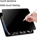 360 Degree Matte Privacy Screen Protector For Samsung Galaxy Tab S11 2025 / Tab S10 Lite / Tab S9 2023/Tab S8 2022/Tab S7 2020/Tab A9 Plus 2023 11 inch/Tab S9 FE 2023 10.9 inch Anti-Glare Anti-Spy 4 Sides Soft Film