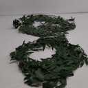 Homoyoyo Wedding Road Leading Vine 2pcs Artificial Willow Leaves Decor for Rattan Wall Art