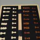 Wooden Chess Set,11.5 inch Magnetic Chess Board Folding Design with Storage Travel Chess Game for Kids, Adults and Family Game Night