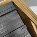 Vertical Shoe Rack - Tall Narrow Shoe Rack Organizer for Small Spaces,17 Tier Bamboo Shoen Shelf for Entryway,Closet,Corner,Doorway,Skinny Shoe Shelf Space Saving Shoe Storage,Free Stackable DIY