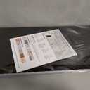 12 pcs Peel and Stick Backsplash Tiles, Black Wall Panels, 23.6" x 11.8”, 23.6" x 11.8" x 2.2mm