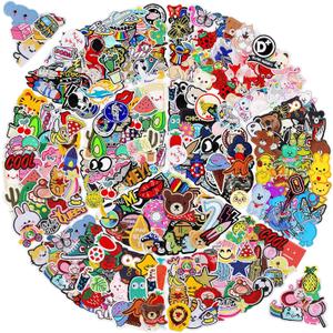 NICEVINYL Iron on Patches for Clothing: 100Pcs Random Assorted Styles Funny Patch Repair Embroidered Appliques for Clothes Sew on/Iron on Jackets Backpacks Hat Dress Fabric for DIY Accessories