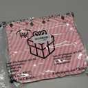 LAKIBOLE Travel Essentials Organizer Bag for Women Toiletry Bag Hanging Multifunction Cosmetic Bag Portable Makeup Pouch Waterproof (Stripes&Pink White)