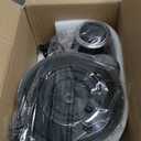 GANIZA Food Processors, Electric Food Chopper with Meat Grinder & Vegetable Chopper - 2 Bowls (8 Cup+8 Cup) with Powerful 450W Copper Motor - Includes 2 Sets of Bi-Level Blades for Fruits/Meat/Nuts