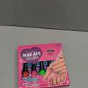 Nail Art Studio for Girls - Birthday Gift - Nail Polish Kit for Kids Ages 7-12 Years Old - Girl Gifts Ideas - Gift Set - Girly Stuff - Polish, Pens, Glitter, Stickers, Gems, Filer - 8 9 10 11 12 Year