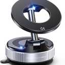Magnetic Suction Cup Phone Mount for Magsafe, 360 Adjustable Magnetic Car Phone Holder, Pocket Size Foldable Car Mount, Phone Holders for Your Car for iPhone 17 16 15 14 13 12 Series,Silver