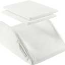 Double Leg Elevation Pillow - Memory Foam Leg Elevating Wedge Pillow - Foam Leg Support Pillow & Knee Wedge to Elevate Feet & Knee for Back Sleeping - Both Legs