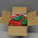 4FT Christmas Inflatables Outdoor Decorations, Gingerbread Man Blow Up Yard Decorations with Built-in LED Lights for Garden Lawn