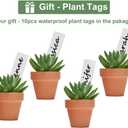 32pcs Small Mini 2" Terracotta Pot Clay Ceramic Pottery Planter, Cactus Flower Nursery Terra Cotta Pots, with Drainage Hole, for Indoor/Outdoor Succulent Plants, Crafts, Wedding Favor