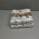 Bunnikins & Clover Muslin Swaddle Blankets for Boys and Girls, Baby Receiving Blankets Unisex, Newborn Essentials for Registry & Gift, 47x47 Inches Swaddles for Newborns, Set of 4