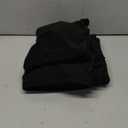 ABOCIW Womens 3 Piece Outfits Brushed Jersey Long Sleeve Hooded Cropped Shrug Bandeau Top Wide Leg Sweatpants Tracksuit (Small, Black)