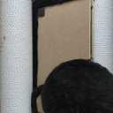 Cat Scratching Post 34 Inches Heavy Duty and Thicker Cat Scratching Post Sisal Rope with Hanging Ball and Mice Scratching Post for Indoor Cats and Adult(Black)