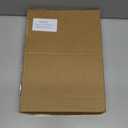 LemonRoad Counter Straw Holder Dispenser, 9.84 Inch Square Drinking Straw Dispenser Acrylic with Bamboo Lid for Thanksgiving Christmas Party Storage, Not Included Straws