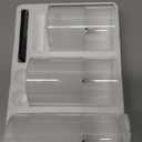 Eywamage Clear Glass Flameless Candles with Remote Timer, Flickering Battery LED Pillar Candles Set of 3