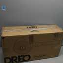 Dreo Fan for Bedroom, 120 Oscillating Standing Fan, Quiet Pedestal Fan with DC Motor, 9 Speeds, 4 modes, 20dB, 120 Manual Vertical, 37-42" Adjustable Height, 9H Timer, White