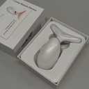 Light Based Multifunctional Facial Massager, 7 Color Portable Face Massager Tool for Skin Care, Glossy White
