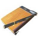 Westcott 15'' TrimAir Wood Guillotine Paper Cutter & Paper Trimmer, 30 Sheet (15107)