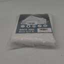 Heavy Duty White Tarps 6' X 8',12 Mil Extra Thick,Durable,Waterproof, UV Resistant, Weatherproof Poly Canopy Tarp,Camping,Carport, (Finished Size)-by Raindeway