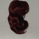 Women Long Brown Ponytai Wig Cosplay Costume Christmas Halloween Party Wigs