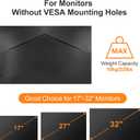 suptek Universal VESA Mount Bracket Adapter Monitor Arm Mounting Kit for 17 to 32 inch Monitor Screen