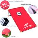 NZQXJXZ 3x2 ft Cornhole Board Set with 8 Bean Bags and Carrying Bag, Outdoor Toss Game Set for Kids and Adults, Portable Corn Hole Sets for Beach Lawn Backyard (Red and Blue)