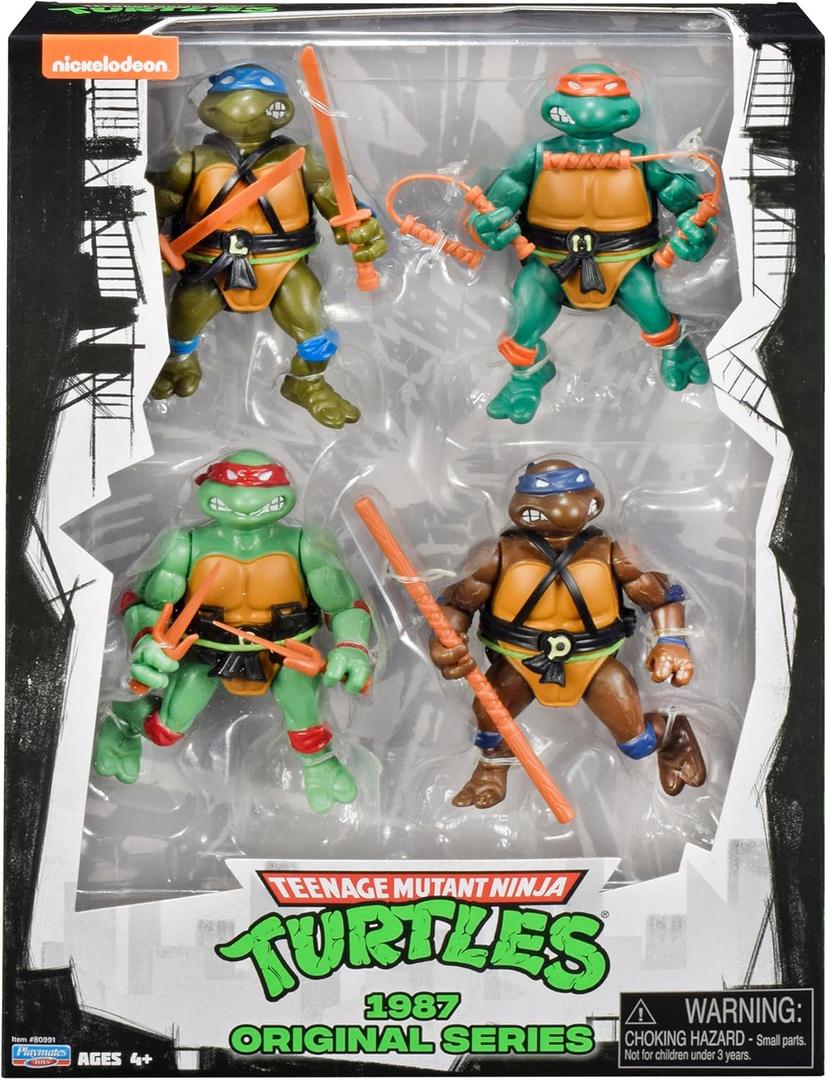 Teenage Mutant Ninja Turtles 1987 Original Series 4-Pack