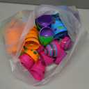 JOYIN Toy 36 PCs Plastic Printed Bright Easter Eggs, Over 3.15'' Tall Fillable Empty Eggs Bulks for Easter Hunt, Basket Stuffers Fillers, Classroom Prize Supplies, Filling Treats and Party Favor