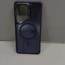 ESR for Samsung Galaxy S26 Ultra Phone Case with Stash Stand, Compatible with MagSafe, Military-Grade Protection, Magnetic Case for, Scratch-Resistant Back Cover, Frosted Navy Blue