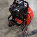 Drain Cleaning Machine 100Ft 3/ 4 Inch Cable, 750W Auto Feed Portable Electric Sewer Snake, Electric Drain Auger with 6 Cutter Air-Activated Foot Switch for 4" to 8" Pipes