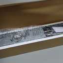 Tipace Dimmable Modern 6 Lights LED Vanity Light for Bathroom Up and Down Black Bathroom Wall Light Fixtures Over Mirror(White Light 6000K)