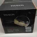 TASALON Ionic Hooded Hair Dryer - 1875W Bonnet Dryer with 3 Temperature Settings - Portable Standing Dryer for Home and Salon (Black)