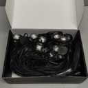 RGB Outdoor Ground Lights, 100Ft Color Changing Pathway Lights with Remote & App Control, Waterproof Walkway Lighting, Wired for Garden Yard Lawn Patio Best for Holiday Party