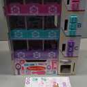 Melissa & Doug Sort, Stock, Select Beauty Kiosk Vending Machine Play Set, Pretend Makeup Wooden Toy for Boys and for Girls 3+ - FSC Certified