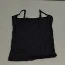 SUUKSESS Women Sexy Square Neck Tank Top Summer Y2K Going Out Basic Cami Shirt (Small, 01 Black)