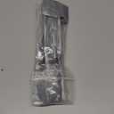 CHENGU 2 Pieces Carving Fork for Meat 12 Inch Kitchen Stainless Steel Serving Cooking with Wood Handle Classic Grill with ABS Handle Xmas Black Barbecue BBQ Fork Carving Set