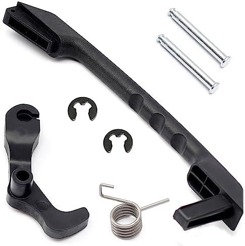 YUXIVCNE 15135441 Rear Tailgate Handle Exterior Textured Lever Compatible with Hummer H2 SUV 2003-2009, Black Rear Liftgate Latch Handle Repair Kit Set