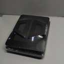 2 Pack Couch Arm Tray,Bamboo Folding Sofa Tray,Sofa Armrest Trays Clip-On Couch Desk for Drinks,Snacks,Phone,Remote Control Black