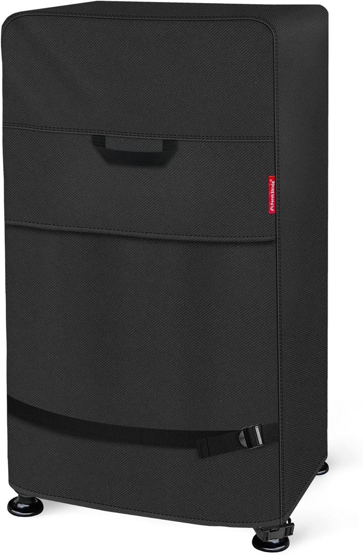 Porch Shield 30 Inch Electric Smoker Cover for Masterbuilt Smoker, Waterproof Heavy Duty Outdoor Smoker Grill Covers 20W x 18D x 33H inch, Black Porch Shield 30 Inch Electric Smoker Cover for Masterbuilt Smoker, Waterproof Heavy Duty Outdoor Smoker Grill Covers 20W x 18D x 33H inch, Black