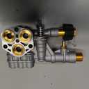 7108366 Pressure Washer Pump Manifold Replacement for Axial Cam Pressure Washer Pump 510020 520006 Cleaning Manifold