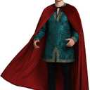 Halloween Costume King Prince Hat King Cape Red Hat Red Cape