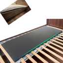 50D High-Density Sponge Sagging Mattress Support 2 Thick Black Bed Board for Under Mattress, Firm Support Pad to Fix Sagging & Sinking Beds (1-2 Deep), Extends Mattress Life, 60 x 24 x 2