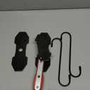 Brake Caliper Compression Tool, Caliper Piston Compressor Tool With Additional 2 pcs Large Steel Plate and 2 Hooks, 360Adjustable Brake Caliper Tool for Single Twin Quad Piston Calipers (Red)