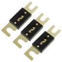 BOJACK 100 Amp 32 VDC ANL Blade Fuse for car Audio and Video System(Pack of 3 pcs)