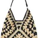 Straw Beach Bags for Women - Summer Woven Tote Bag Shoulder Handbags, Large Beach Bag for Women for Holiday