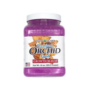 Grow More Premium Growth Formula 30-10-10 Orchid Food Fertilizer - 10oz Water Soluble, High Nitrogen Orchid Fertilizer for Robust Growth & Vibrant Blooms