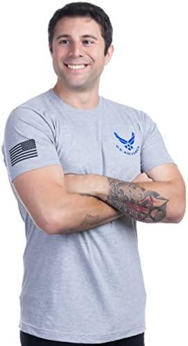 U.S. Air Force | Licensed United States Airforce Tee Shirt, USAF Airman Veteran Military T-Shirt for Men Women, Size Small
