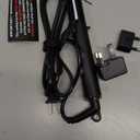 1 Inch Mini Travel Curling Iron, 100-240V Travel Dual Voltage Curling Iron for Short Hair with 5 Heat Settings, Small Curling Wand with Temperature Memories and Lock, Rose Gold